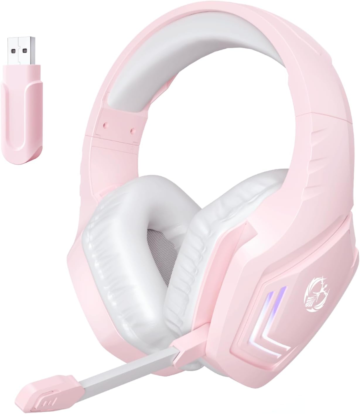30% off  Pink Gaming Headphones with Mic