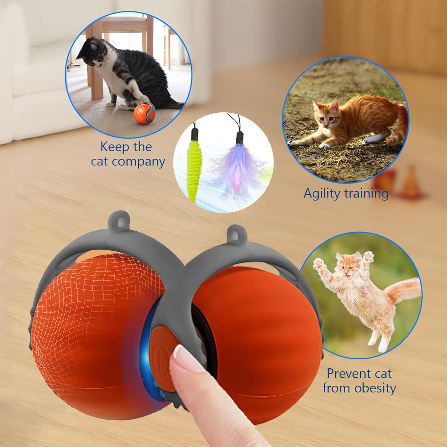 50% off Upgrade Interactive Cat Toys for Indoor