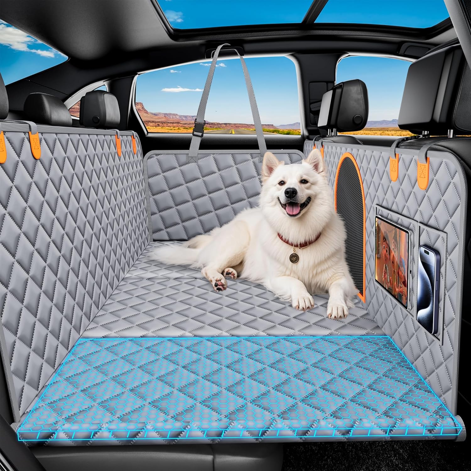 50% off  Car Back Seat Extender for Dogs