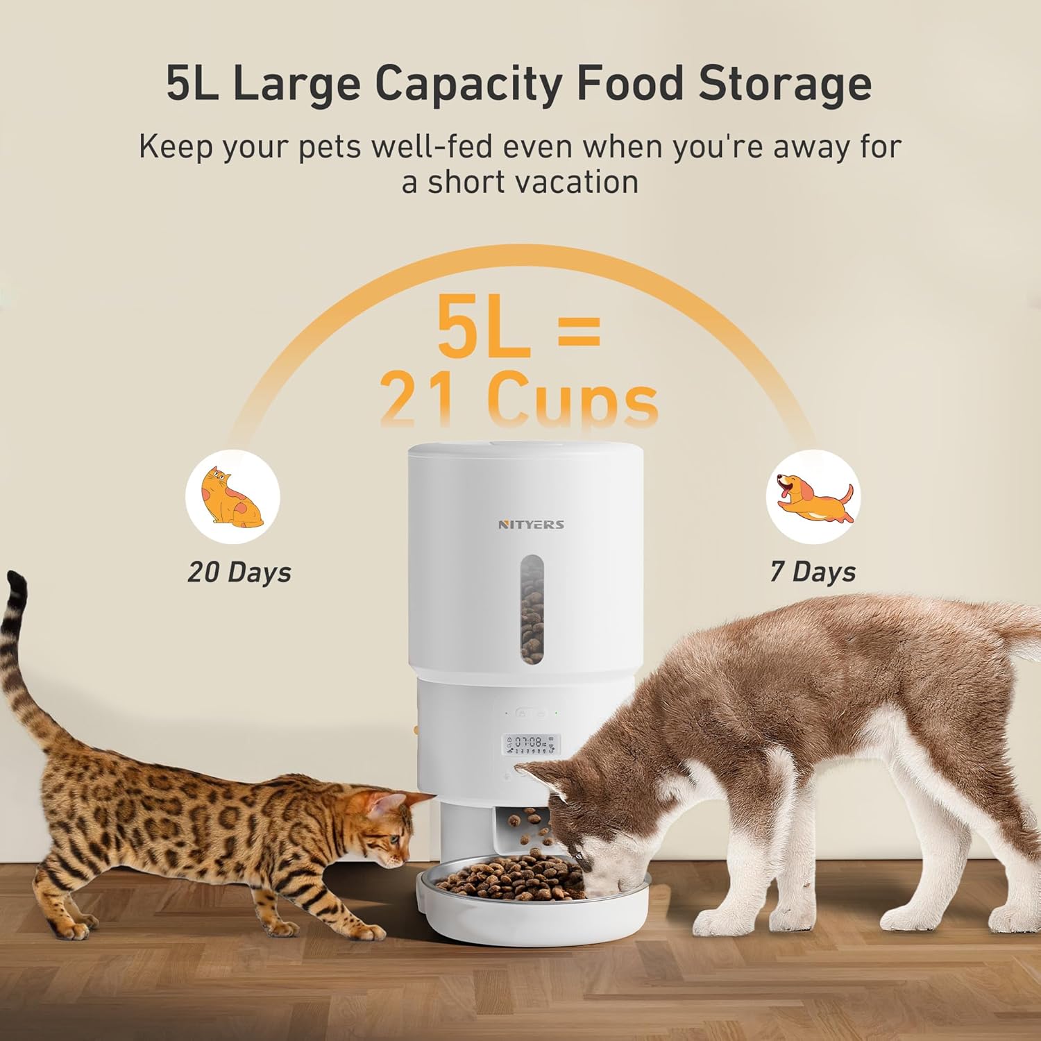  35% off  Automatic Cat Feeder - Nityers 21