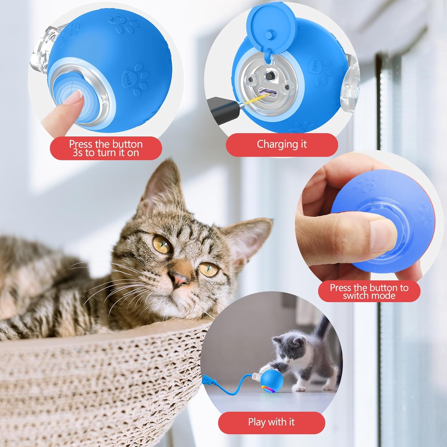 50% off Interactive Cat Toys fo