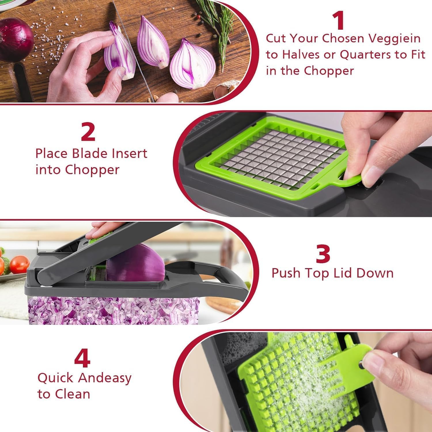  50%  off Multifunctional Vegetable Chopper