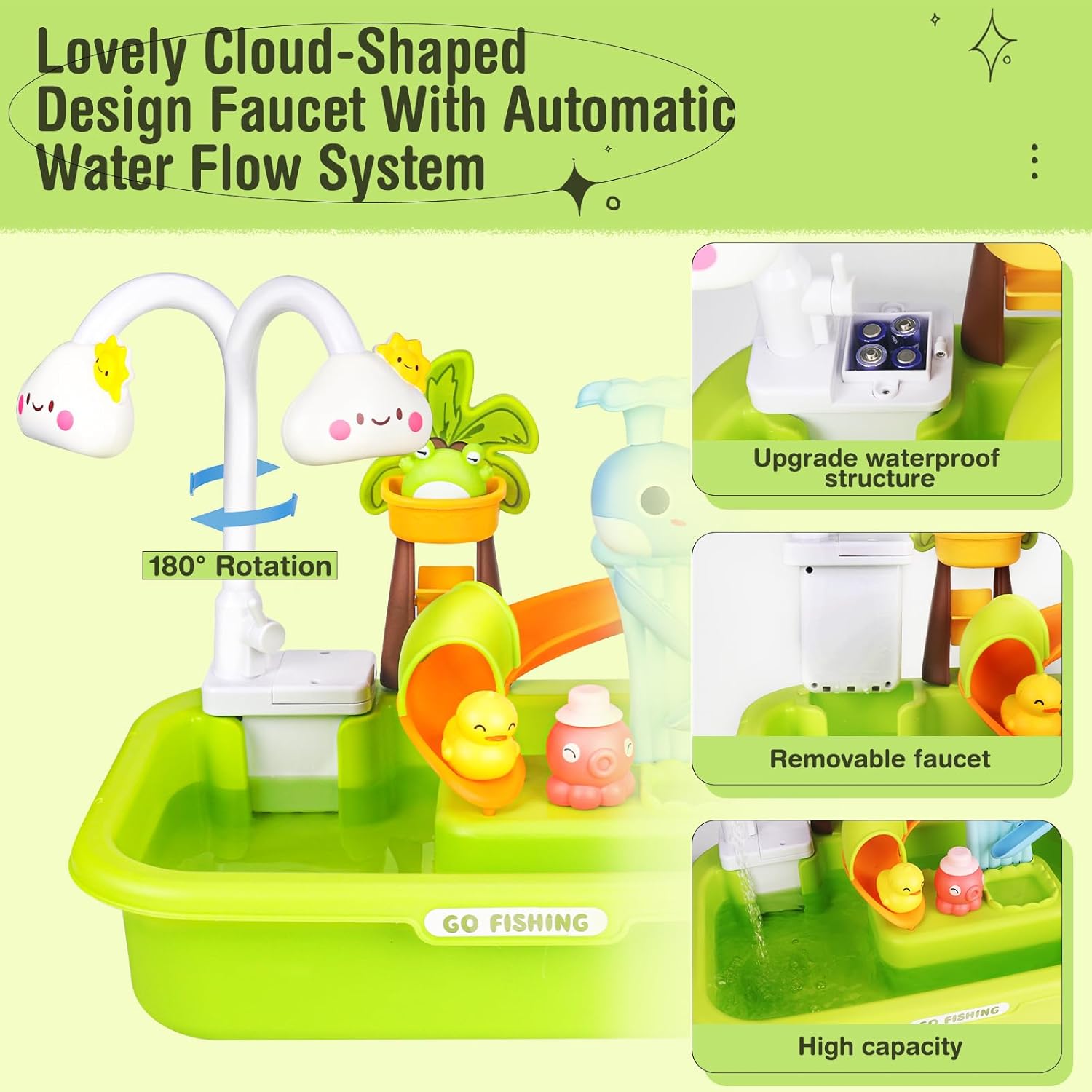 40% off Play Sink with Running Water