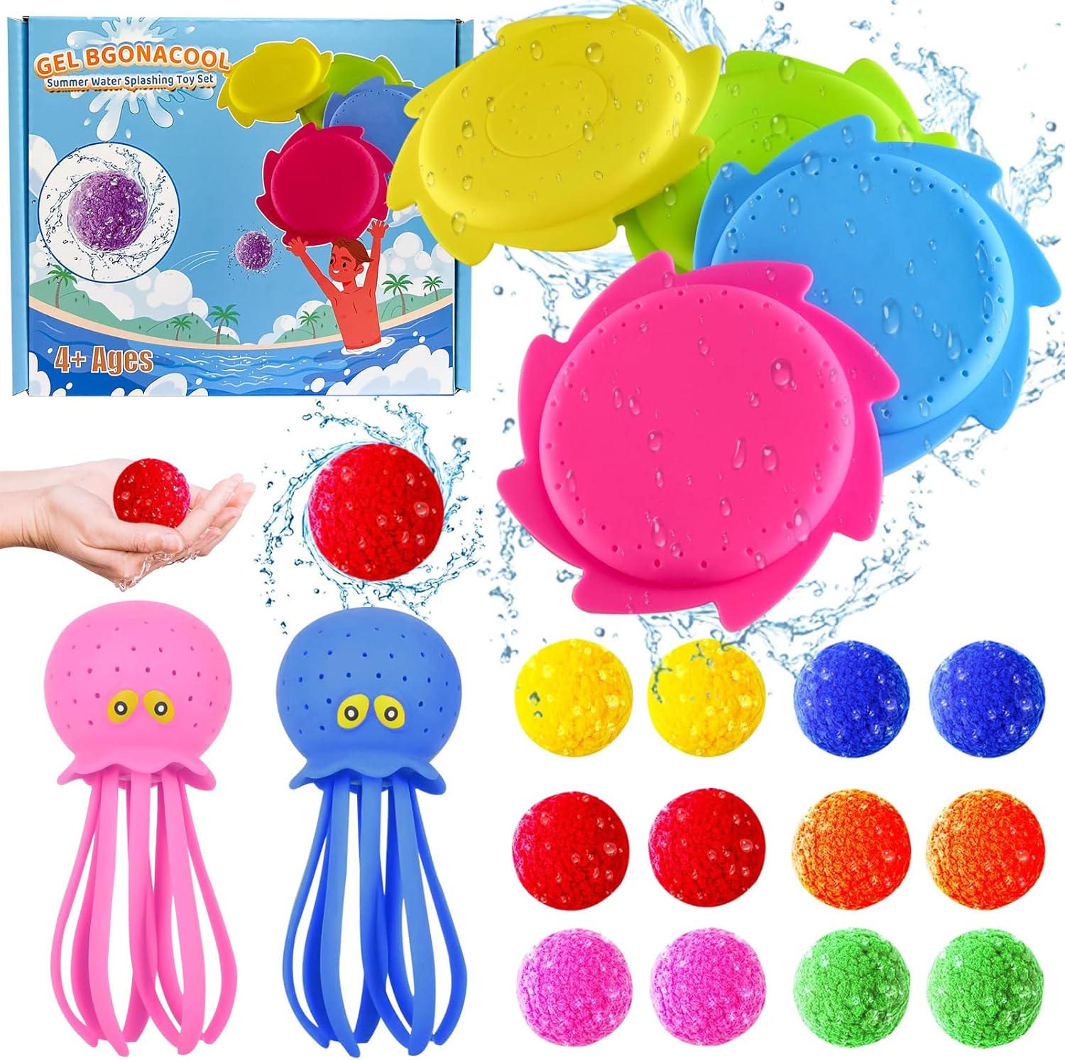 50% off 3-in-1 Splash Water Balls Set