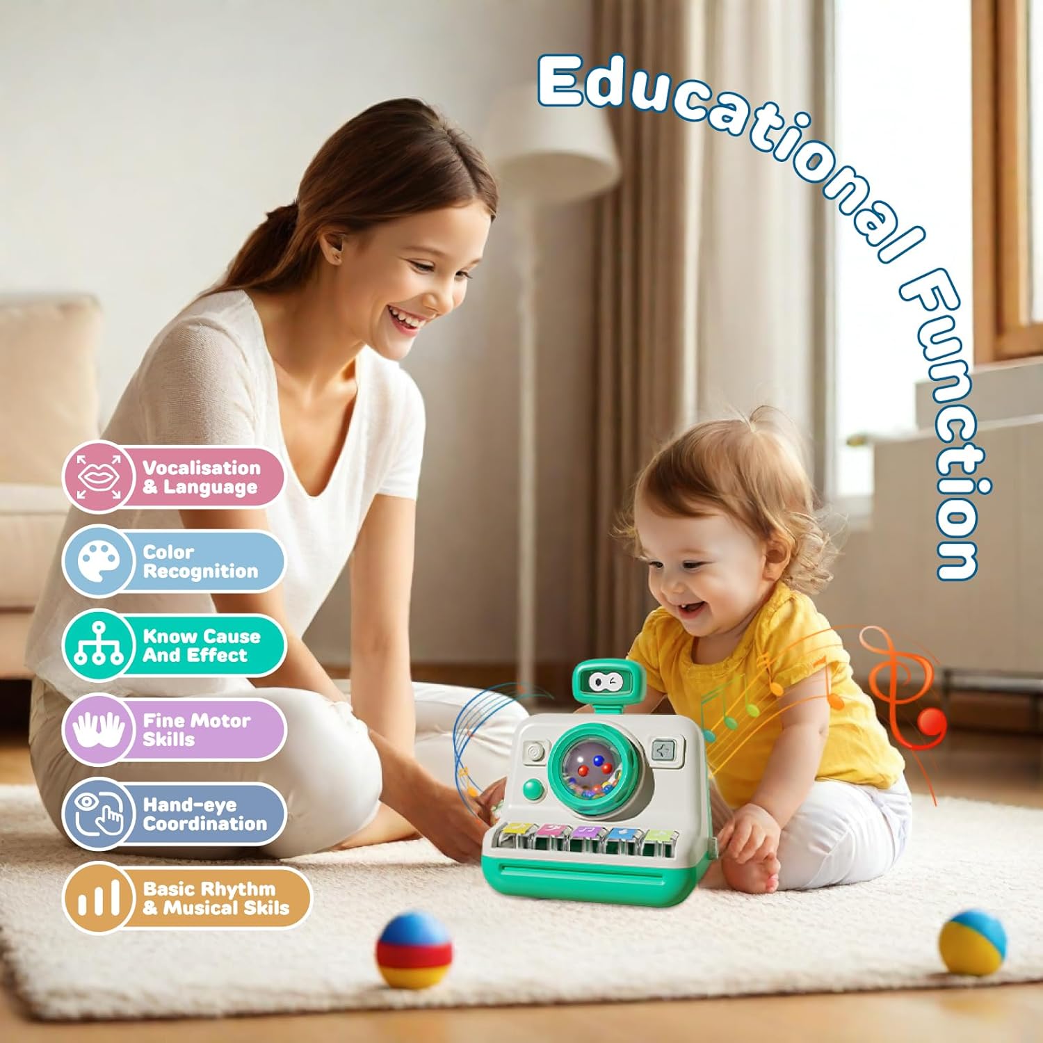 50% off Baby Piano Musical Instruments Toys