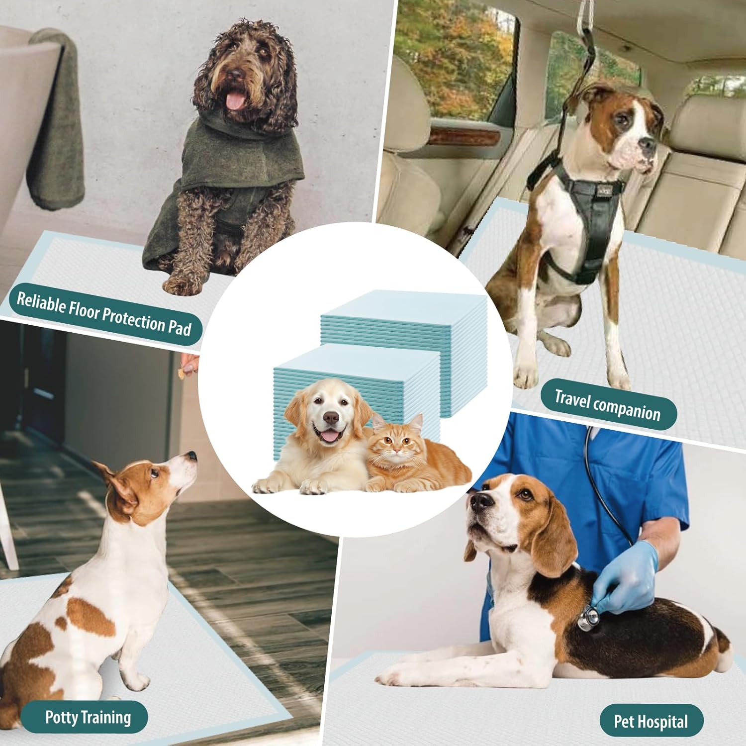 GWT Puppy Pads, Leak-Proof 22