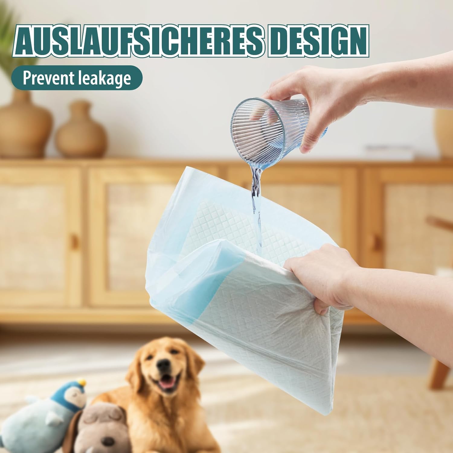 GWT Puppy Pads, Leak-Proof 22