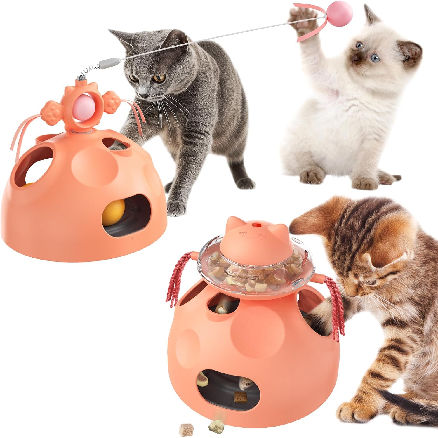 Zaabaaziba Interactive Cat Toys Multifunctional