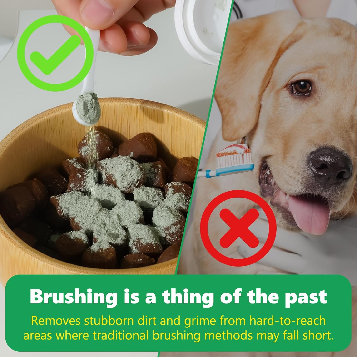Dog Teeth Cleaning Powder,30g