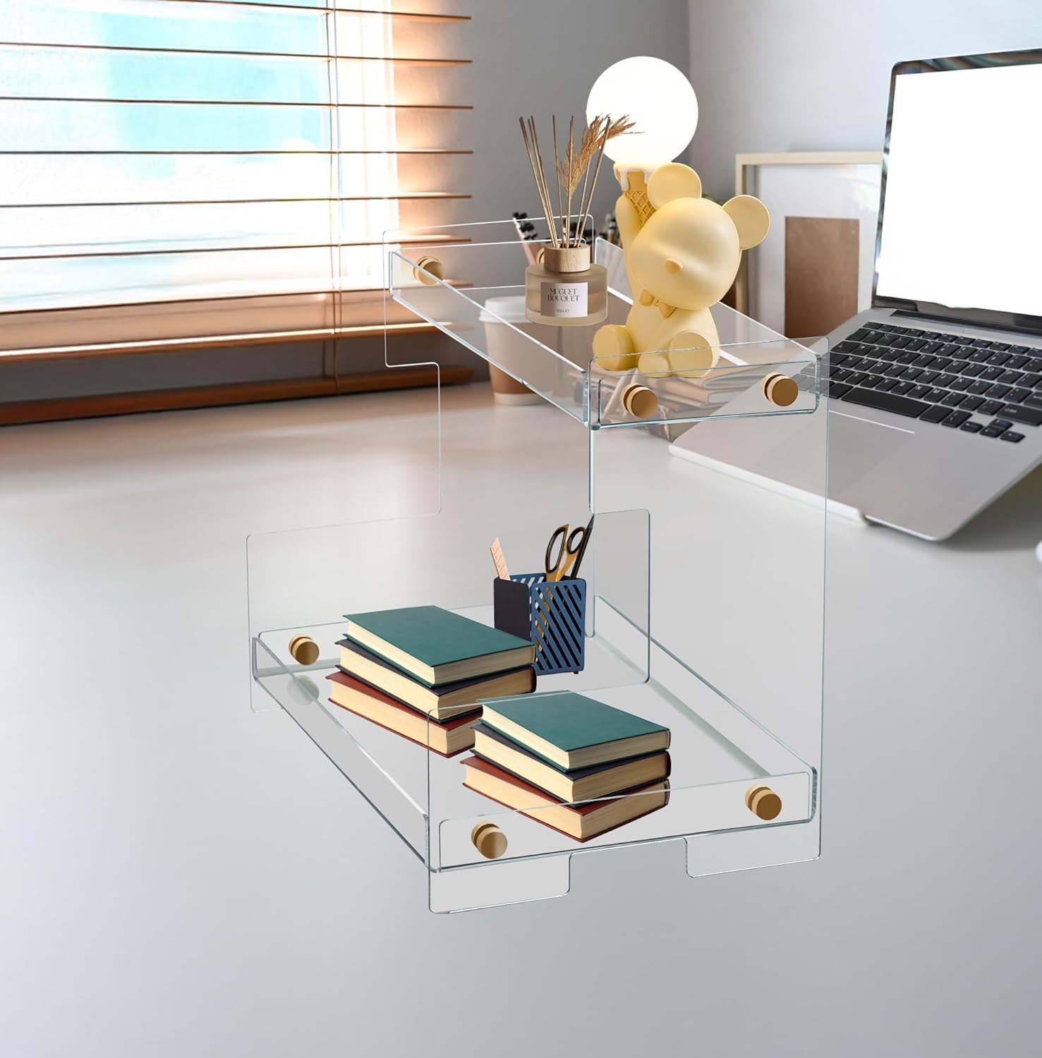 Tier Clear Acrylic Bathroom Counter Organizer