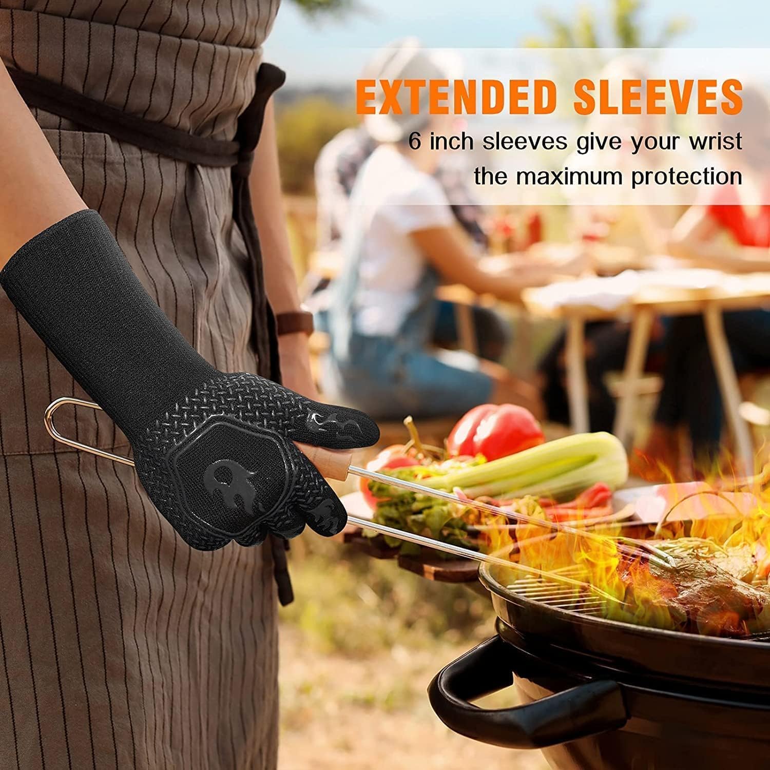 Grill Gloves Heat Resistant