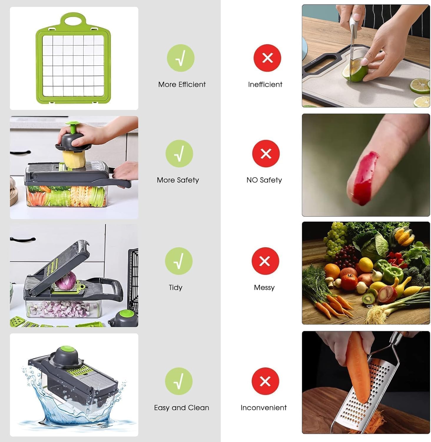 Multifunctional Vegetable Chopper