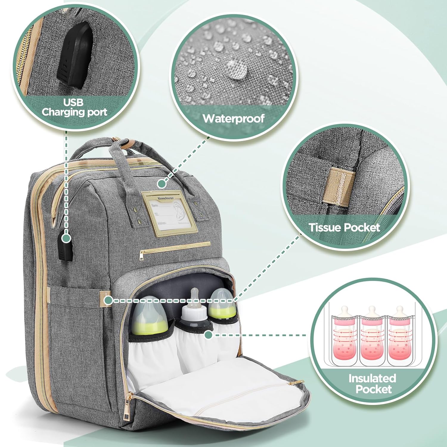 Diaper Bag Backpack